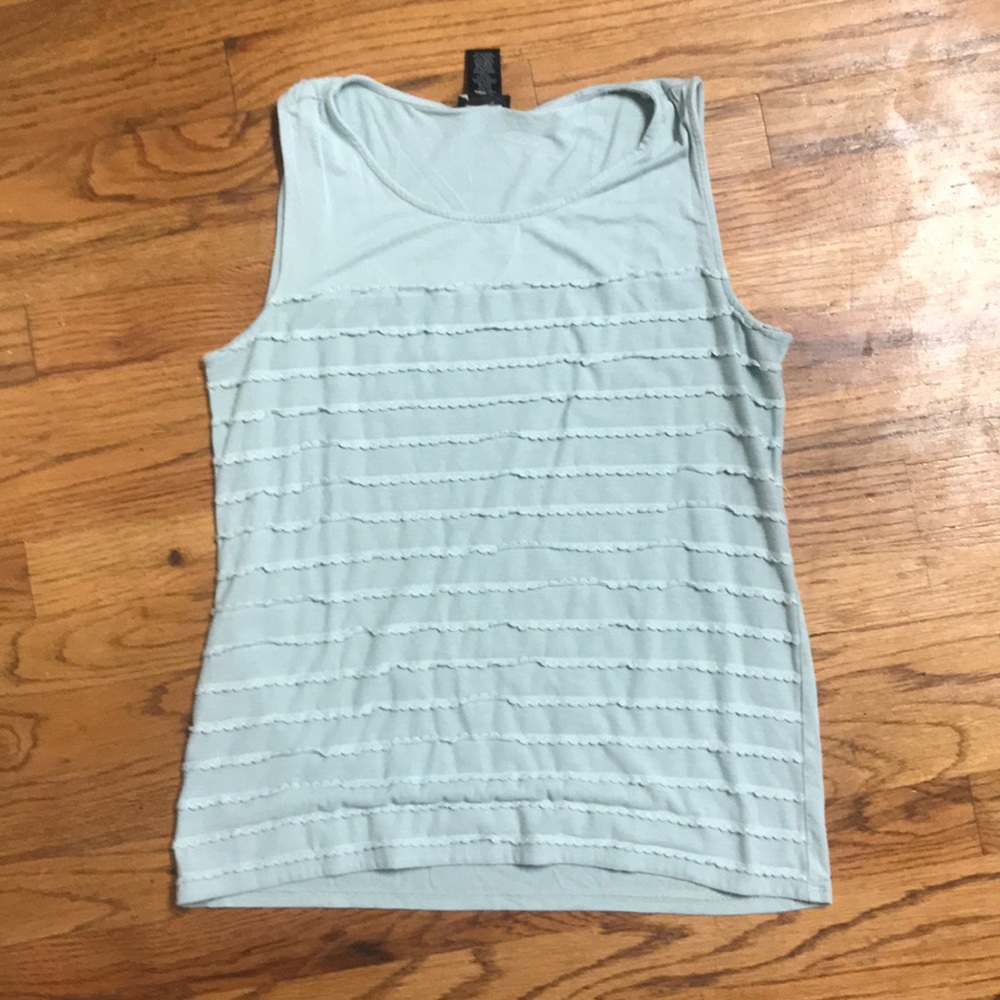 Scalloped Tank Top
